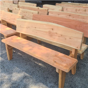 Rustic Bench Larch 4ft